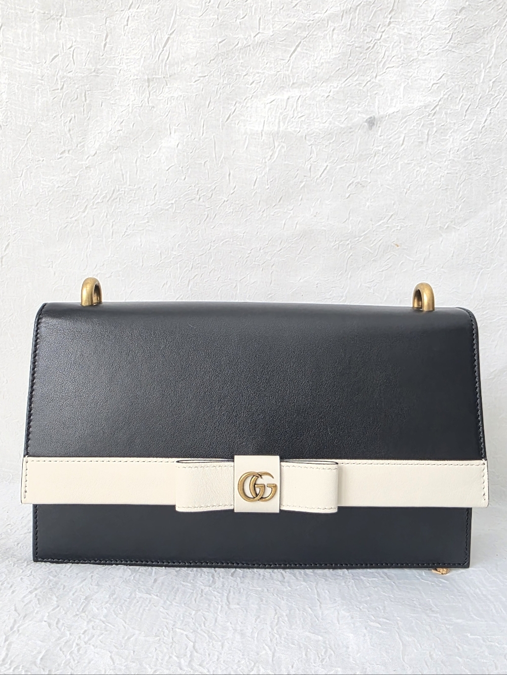 Auth LMTD Gucci Marmont Ribbon Shoulder Bag - Picture 2 of 11